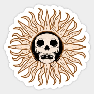 Sun Skulls Sticker